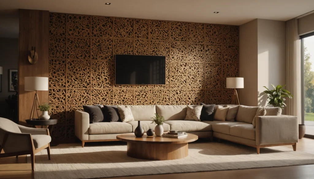 coffrage bois décoratif