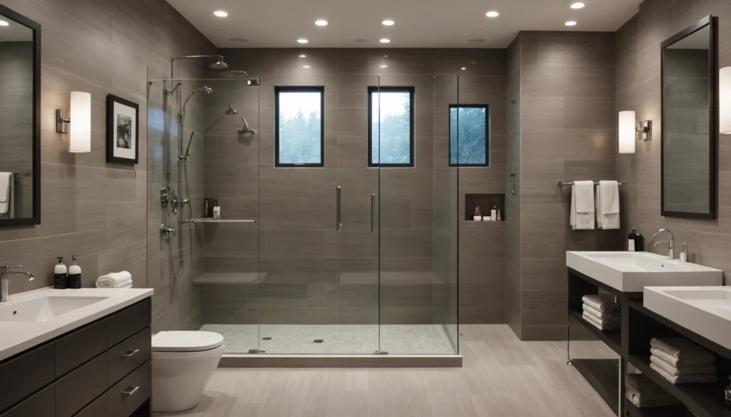douche à l'italienne 120x90 expérience
