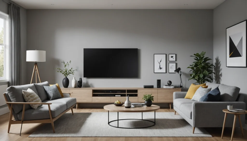 support mural d'angle pour TV