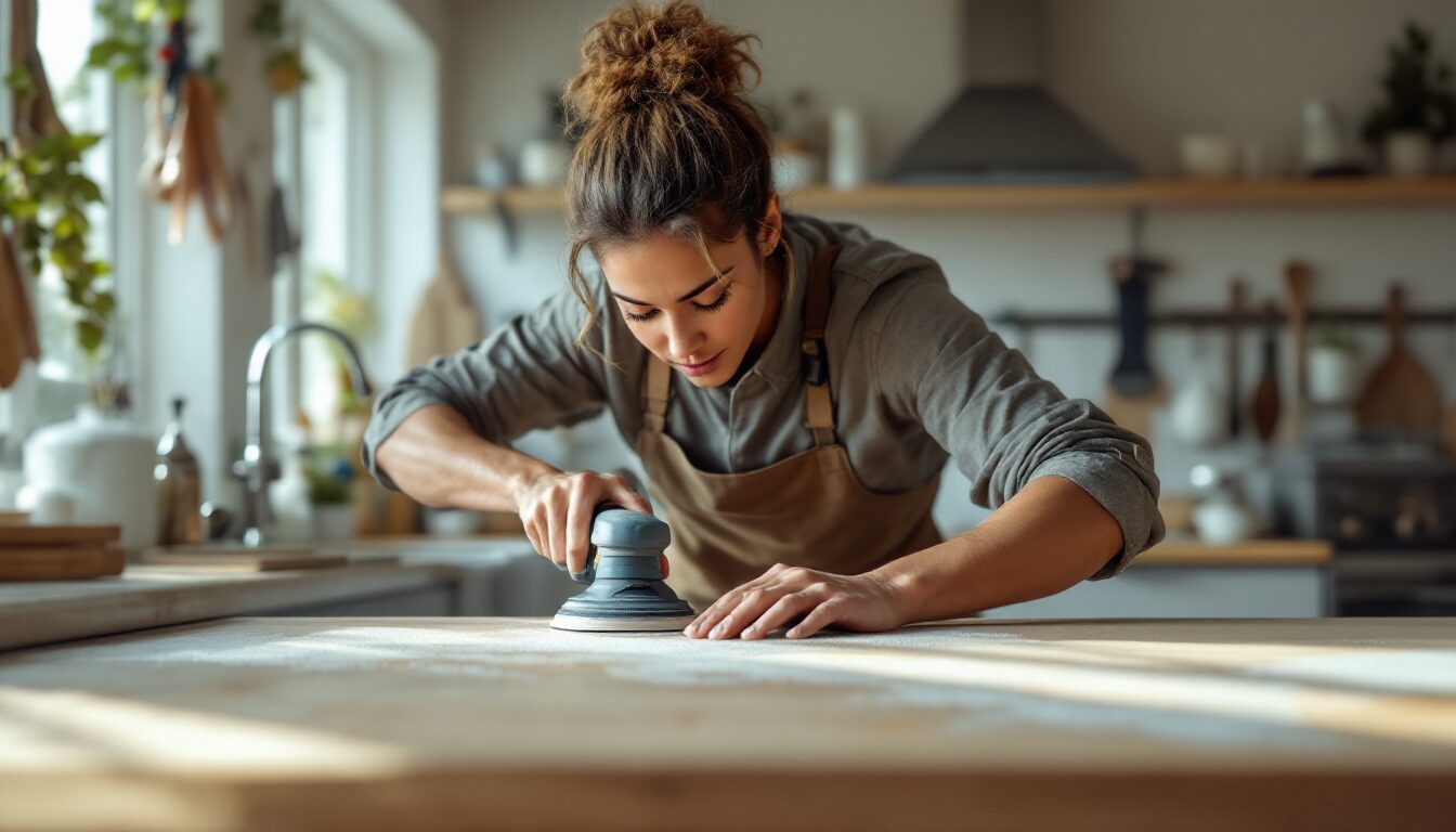 comment rénover un plan de travail