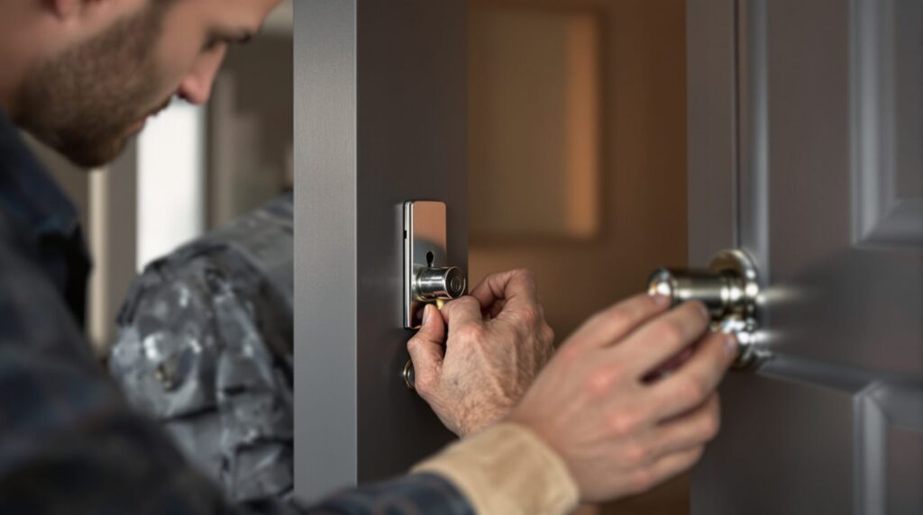 changer serrure porte