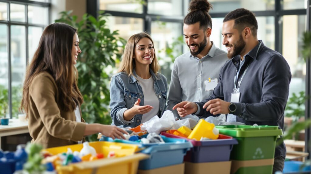 recyclage en entreprise