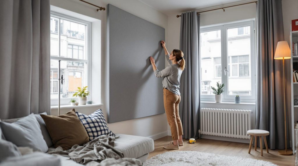 comment reduire le bruit dans un appartement