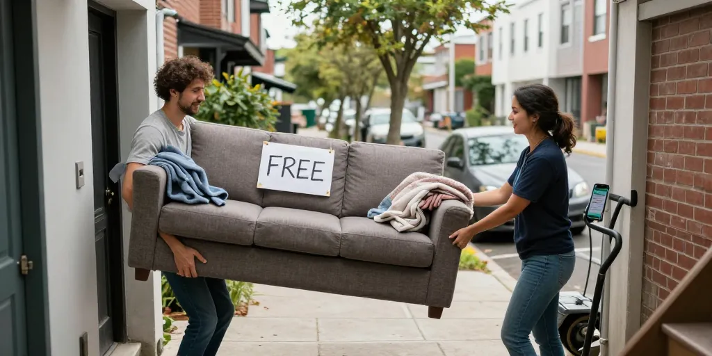 comment se debarrasser d'un meuble encombrant