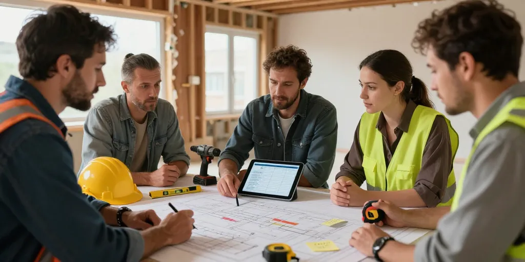 dans quel ordre faire intervenir les artisans