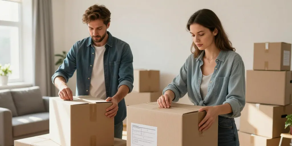 dans quel ordre faire ses cartons de déménagement